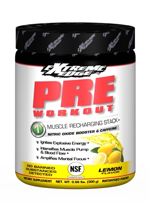 Bluebonnet Extreme Edge Pre Workout Formula  0.66 lb Savage Lemon