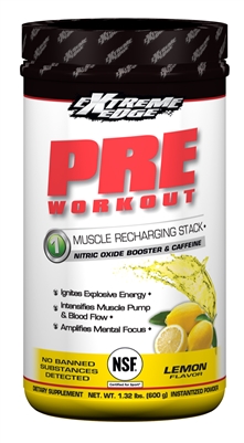 Bluebonnet Extreme Edge Pre Workout Formula  1.32 lb Savage Lemon