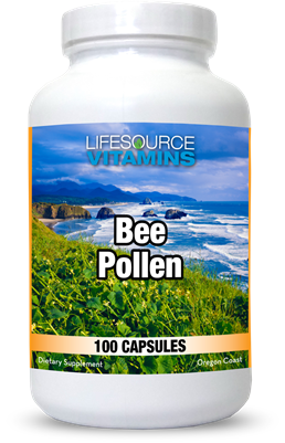 Bee Pollen -  100 capsules - 500 mg.