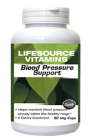 Blood Pressure Support - 90 Veg Caps - Proprietary Formula