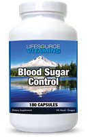 Blood Sugar Control - 180 Capsules - Proprietary Formula VALUE SIZE