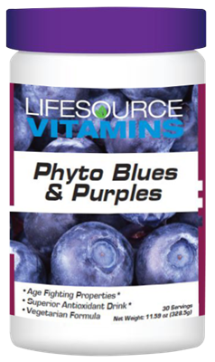 Phyto Blues & Purples Phyto Foods Powder  30 Day Supply 11.59 oz.