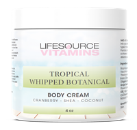 TROPICAL - Whipped Botanical Body Cream- - 4 oz - Psoriasis, Eczema, & Rosacea