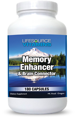 Memory Enhancer and Brain Connector - 180 Caps - Proprietary Formula VALUE SIZE