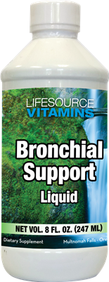 Bronchial Support Liquid - 8 oz. 45 servings - Proprietary Formula