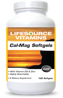 Cal-Mag Softgels - Calcium & Magnesium - 120 Softgels