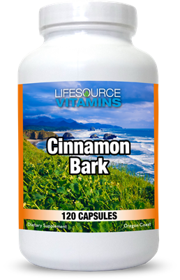 Cinnamon Bark 1000 mg - 120 Capsules (60 Servings)