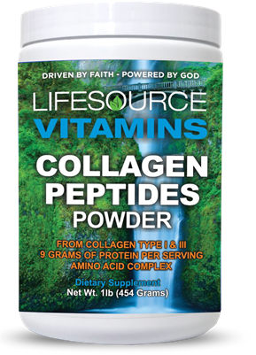 Collagen Peptides Powder- 454 grams (45 Servings) ~ (Buy 3 and Save) - UnFlavored ~ 16 oz