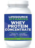 Whey Protein CONCENTRATE - Grass Fed - Unflavored - 2 lbs