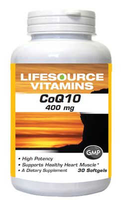 CoQ10 400mg 30 Softgels