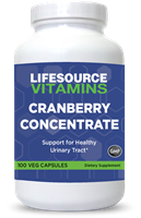 Cranberry Concentrate 750 mg - 100 Capsules