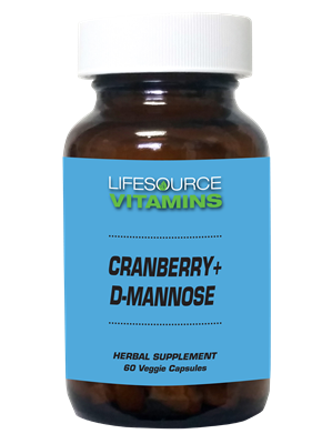 Cranberry and D-Mannose - 60 Veggie Capsules