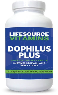 Dophilus Plus - 120 Veg Caps Probiotics - VALUE SIZE