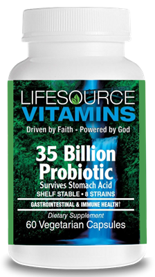 35 Billion Probiotic - 60 Vegetarian Capsules