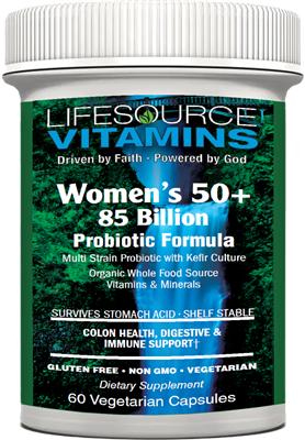 Women's  50+ - 85 Billion Probiotic Formula - 60 Vegetarian Capsules (Senior)