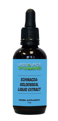 Echinacea Organic & Goldenseal Liquid Extract Organic - 1 fl. oz.