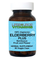 Elderberry Plus  - 90 Veggie Capsules - Organic Elderberry