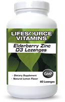 Elderberry - Zinc - D3 Lozenges - 60 Lozenges