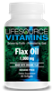 Flax Oil 1,000 mg - Flax Seed Softgels - Organic 90 Softgels