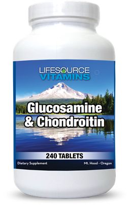 Glucosamine 1,500 mg & Chondroitin 1,200 mg - 240 Tabs - VALUE SIZE