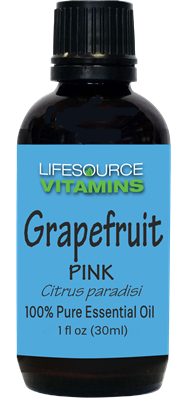 Grapefruit (Pink)  1 fl oz-  LifeSource Essential Oils