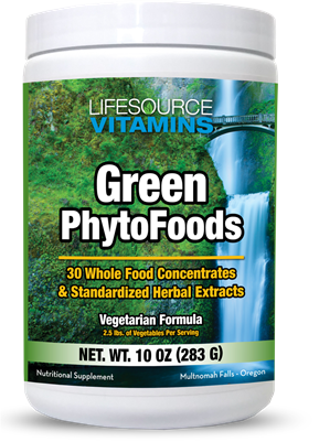 Green Phyto Foods - ORGANIC - 10 oz - Proprietary Formula 31 Day Supply