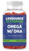 Omega w/ DHA - 60 Gummies - All Ages