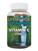 Vitamin C 250mg Gummies - 90 Gummies - All Ages