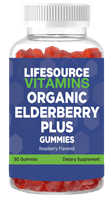 Elderberry Plus (Vitamin C and Zinc) Gummies (Organic) - 90 Gummies