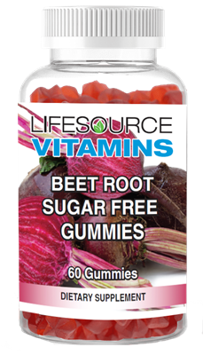 Beet Root  Gummies (Sugar Free) - 60 Gummies