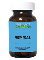 Holy Basil - ORGANIC - 60 Veggie Capsules