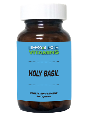 Holy Basil - ORGANIC - 60 Veggie Capsules