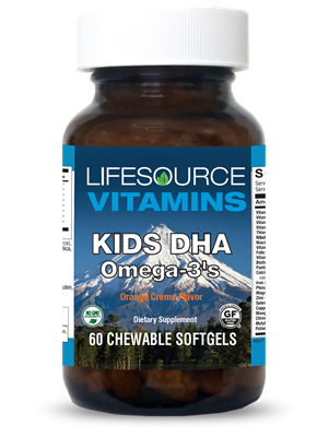 Kids & Teens DHA - Omega Chewables Natural Orange Creme 60 Softgels