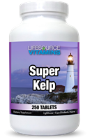 Kelp (Iodine) - 125 mg- 250 Tabs