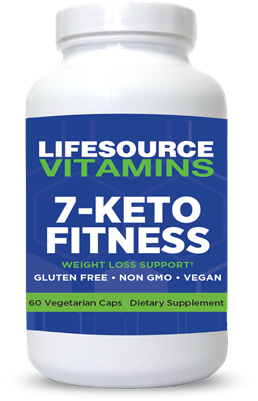 7-KETO Fit 100mg - 60 Vegetarian Capsules - DHEA