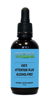 Kids & Teens Attention Plus (Alcohol Free) Liquid Extract - 1 fl. oz.