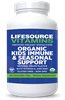 Kids Organic Immune & Seasonal Support - 60 Chewable Tablets- Natural Berry Flavor