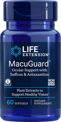 Life Extension - MacuGuard Ocular Support with Saffron & Astaxanthin - 60 Softgels
