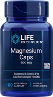 Life Extension - Magnesium Caps- 500 mg- 100 Vegetarian Capsules