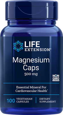 Life Extension - Magnesium Caps- 500 mg- 100 Vegetarian Capsules