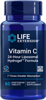 Life Extension - Vitamin C 24-Hour Liposomal Hydrogel Formula - 60 Veg Tablets