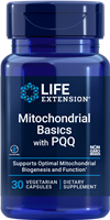 Life Extension - Mitochondrial Basics with PQQ 30 Vegetarian Capsules