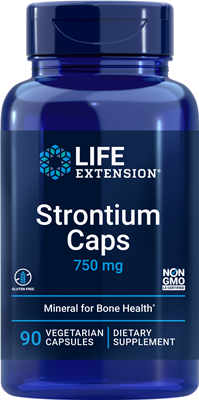 Life Extension - Strontium Caps 750 mg - 90 Vegetarian Capsules