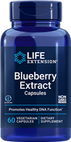 Life Extension - Blueberry Extract 60 Vegetarian Capsules