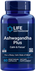 Life Extension - Ashwagandha Plus Calm & Focus- 60 Vegetarian Capsules