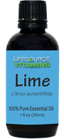 Lime-  1 fl oz-  LifeSource Essential Oils