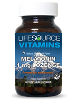 Melatonin 1 mg - 60 Lozenges (Natural Peppermint)