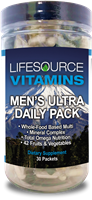 Men's Ultra Daily Pack - 30 Packs (30 Day Supply) Multivitamin & Mineral