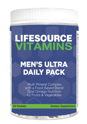 Men's Ultra Daily Pack - 30 Packs (30 Day Supply) Multivitamin & Mineral