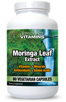 Moringa 500 mg - Leaf Extract - 60 Veggie Caps